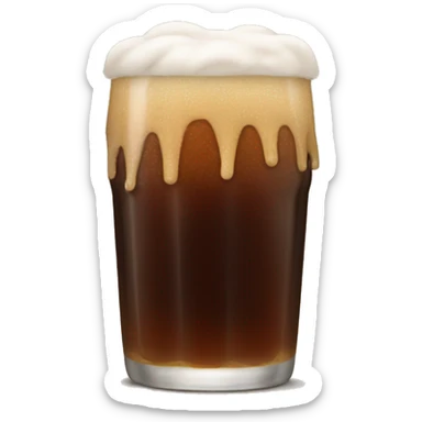Root beer sticker