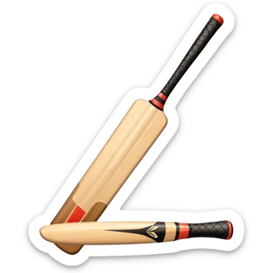 Cricket bat sticker