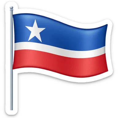 Create Yugoslavia emoji flag sticker