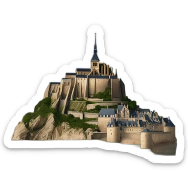 Mont saint Michel sticker