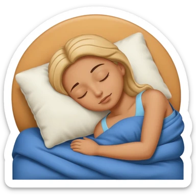 dormir sticker