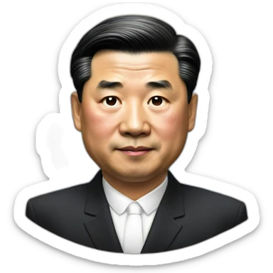 president xi sticker