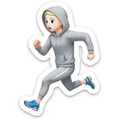 Hacker speed run sticker