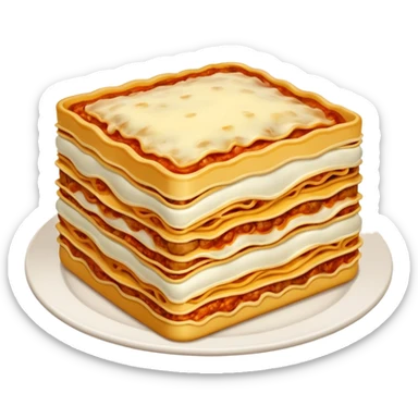 Lasagna sticker