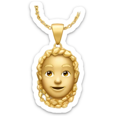 Gold jewelry  sticker