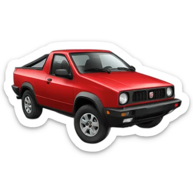 black-fiat-strada-car sticker