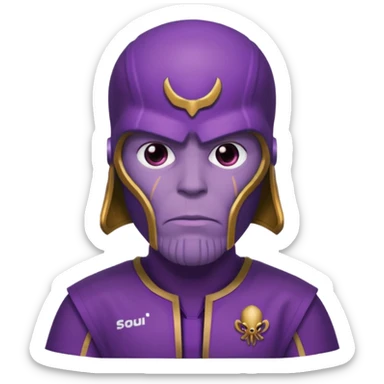Thanos squidgame 230 player (T.O.P) emoji sticker
