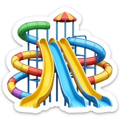 Water park  sticker