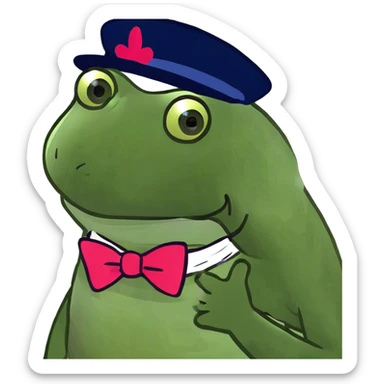 A cute cat, happy sticker