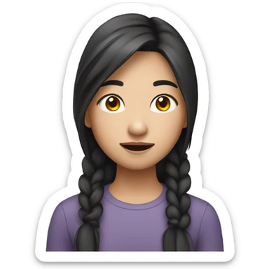 victor 22 year old asian girl sticker