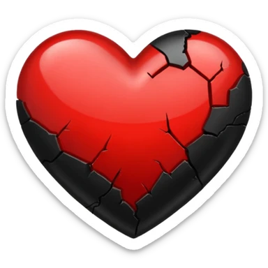 Black and red heart on fires, these are awesome can I get some option that are similar. The difference would be taking out the flame symbol in the middle  sticker