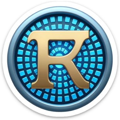  combine the π (pi) math symbol, binary code emerging from it. sticker