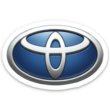 Toyota logo sticker