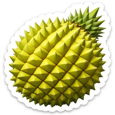 Durian sticker