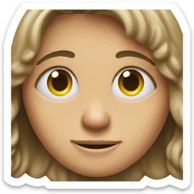 rolling eyes emoji with the peac sign sticker