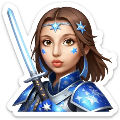 Celestial Samurai sticker