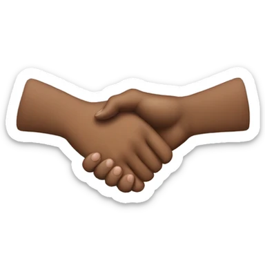 Two hands with pinky’s interocking (pinky promise) sticker