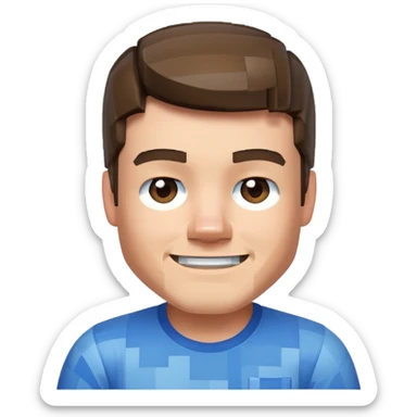 Minecraft Steve  sticker