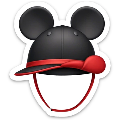 Mickey Mouse Ears hat sticker