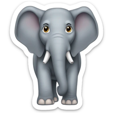 Sexe d’elephant sticker