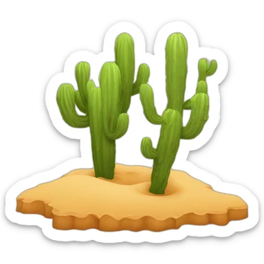 Desert sticker