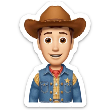 woody toy story sticker