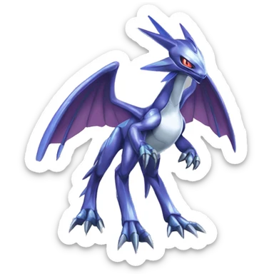  Cool Cute Edgy Shiny Godly Ethereal Digimon-Genesect-Dialga-Reptile full body sticker