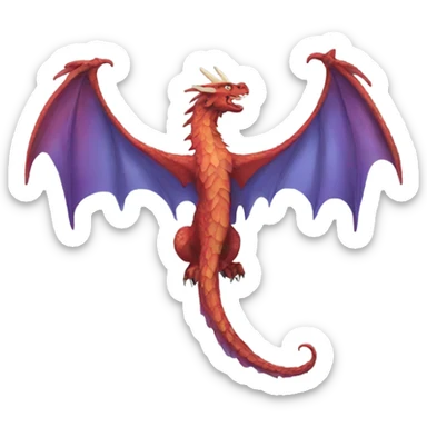 Dragon wings  sticker