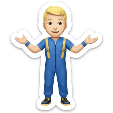 Vault boy sticker