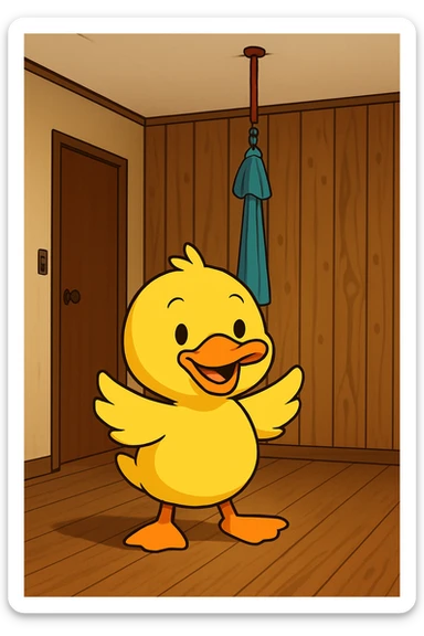 Duck sticker