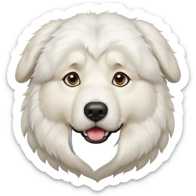 Great Pyrenees Emoji sticker
