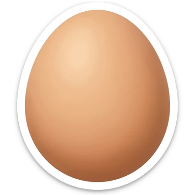 Chicken egg emoji sticker