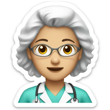 Nurse sticker