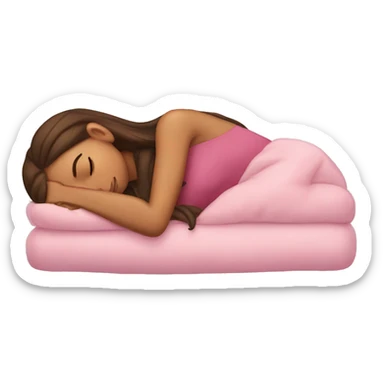 Ariana Grande sleeping sticker