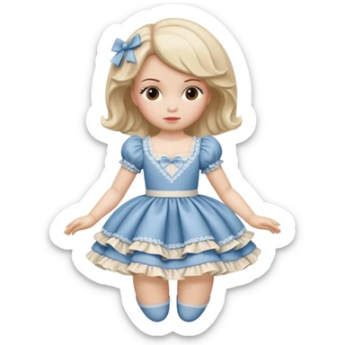 tumbling doll sticker