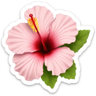 Hibiscus  sticker
