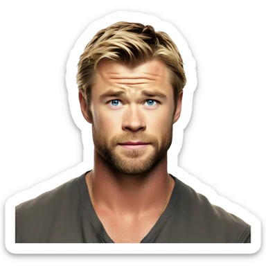 Chris Hemsworth sticker