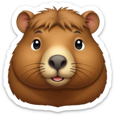 Kapibara sticker