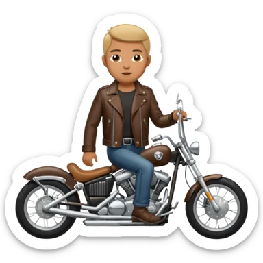 easy rider breaker morant on chopper motorcycle sticker