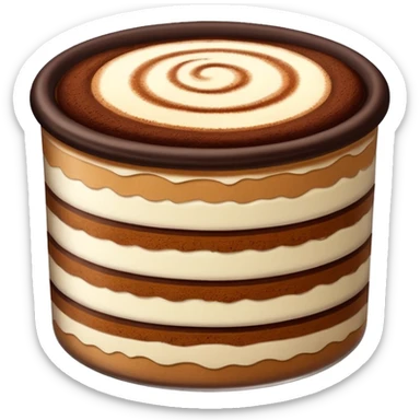 Tiramisu sticker