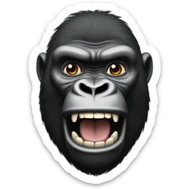 spinning gorilla meme sticker