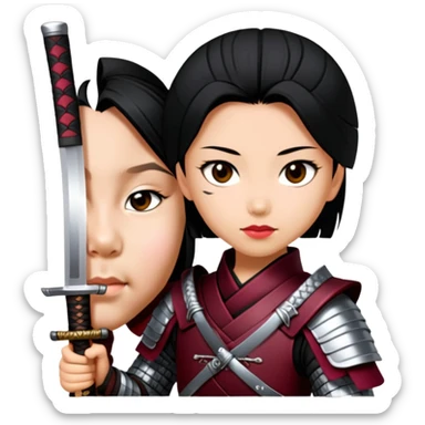 Resolute Samurai sticker