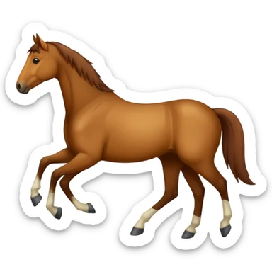 Slow horse sticker
