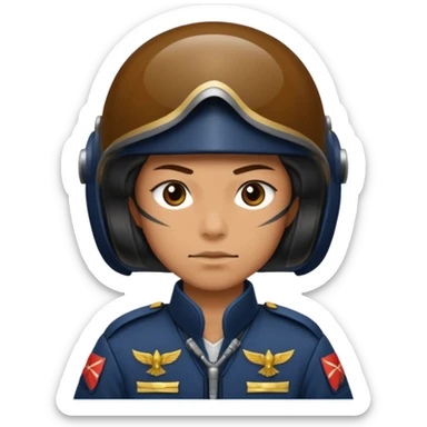 samurai drive the aircraft sticker