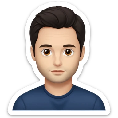 penn badgley sticker