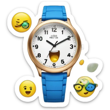 Watch made for children sticker