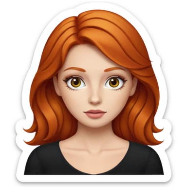 pretty bratz baddie ginger sticker