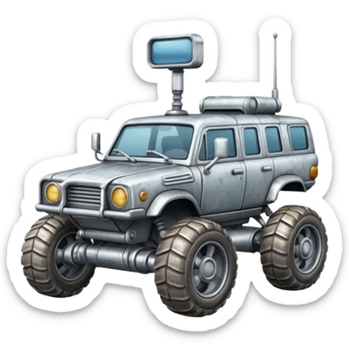 Moon Rover sticker