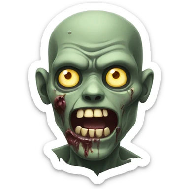 Zombie ok sticker