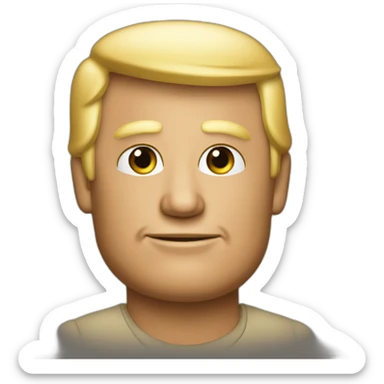 Donal Trump lgbt sticker